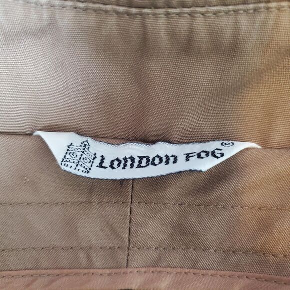 Men's Vintage 70's London Fog Brown Short Coat - Picture 7 of 8